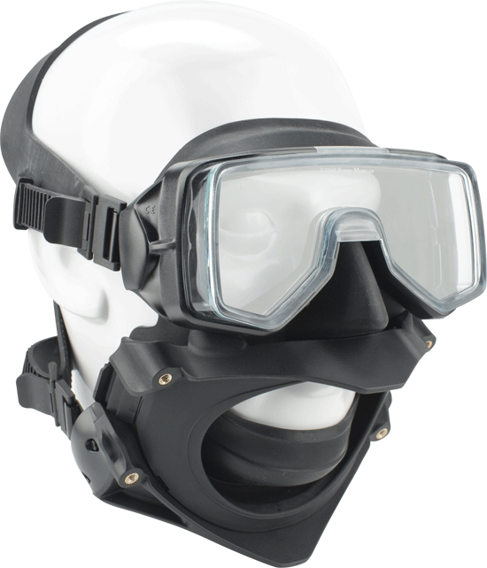 Kirby Morgan Super Mask M-48, Mask Only, Black