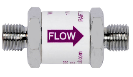 DiveGas NON RETURN VALVE WITH G 1/4  MALE THREAD