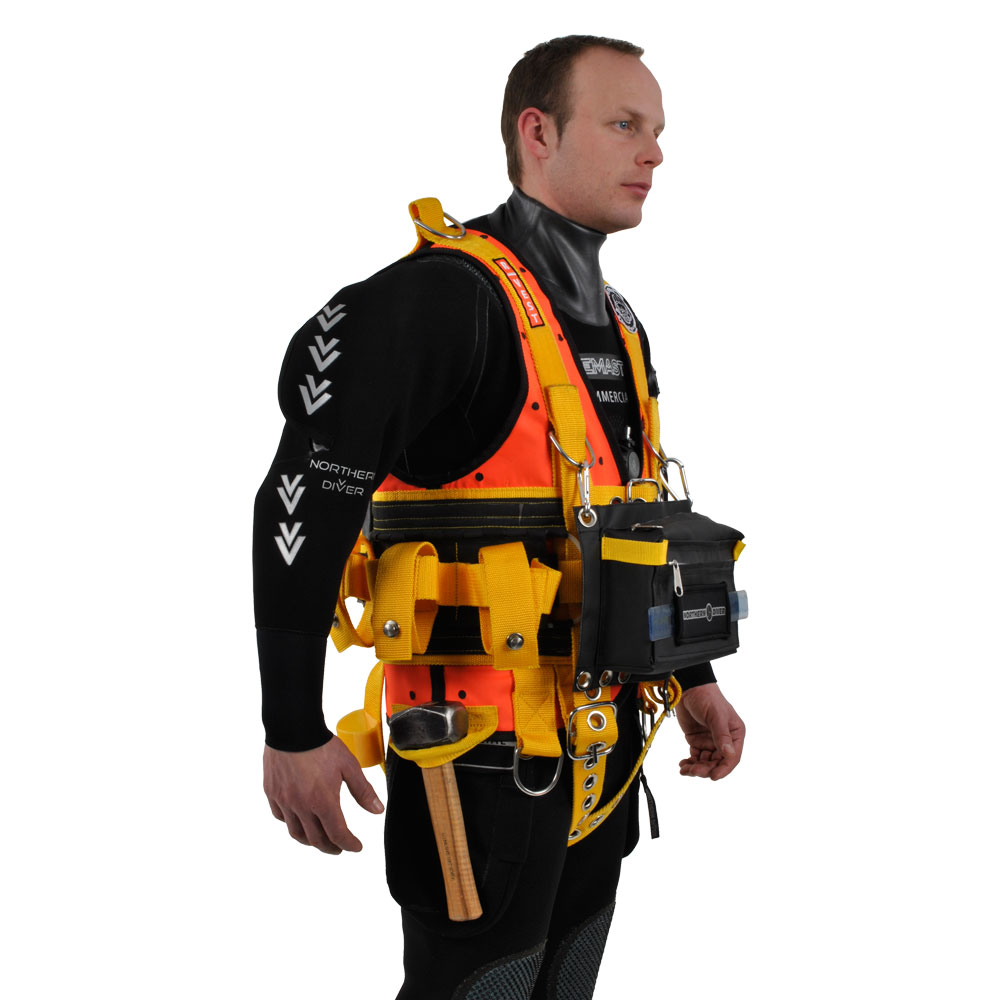 Northern Diver R-VEST HARNESS 1000KG MED BACK PACK 