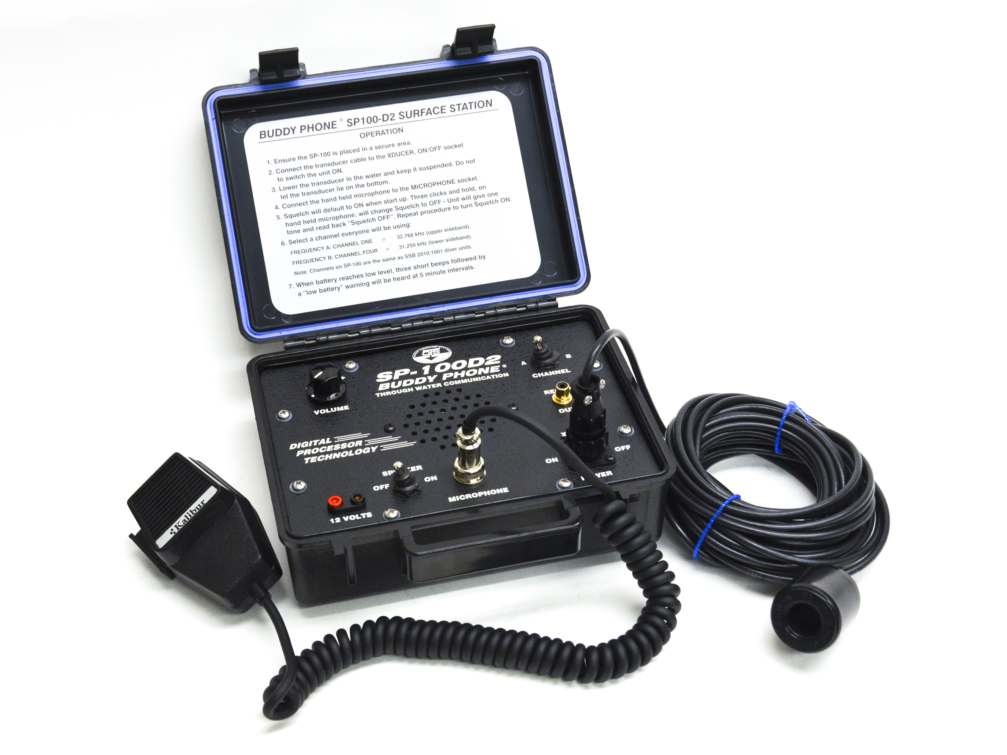 OTS SP-100D-2 BUDDY PHONE 2 CHANNEL SURFACE STATION