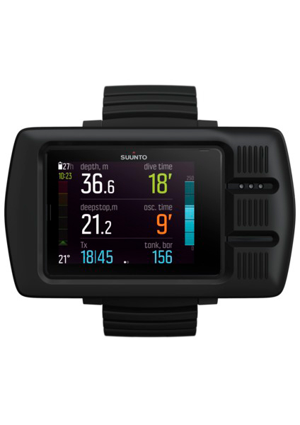 SUUNTO EON STEEL BLACK WITH BOOT AND USB